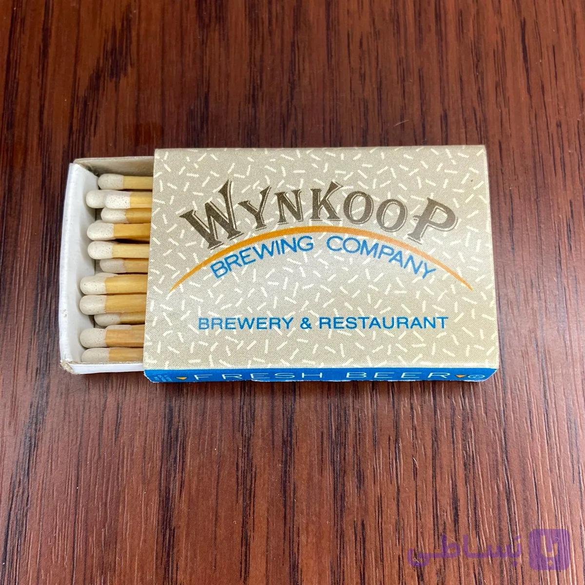 کبریت قوطی رستوران WYNKOOP