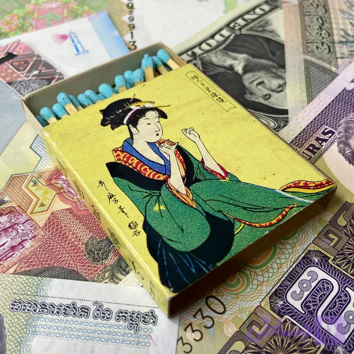 کبریت کلکسیونی مدل شرقی — تصویر 1
