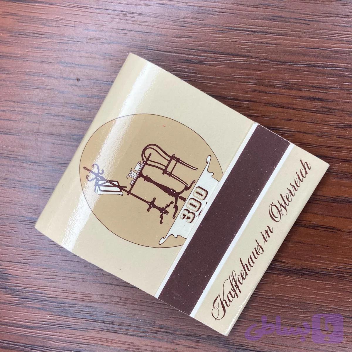 کبریت کتابی مدل چوبی — تصویر 1