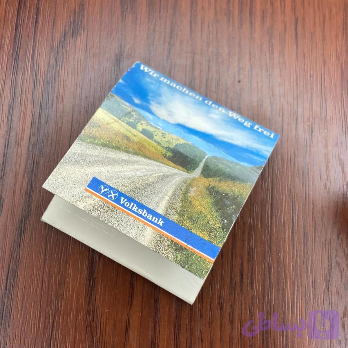 کبریت کتابی مدل بانک — تصویر 1