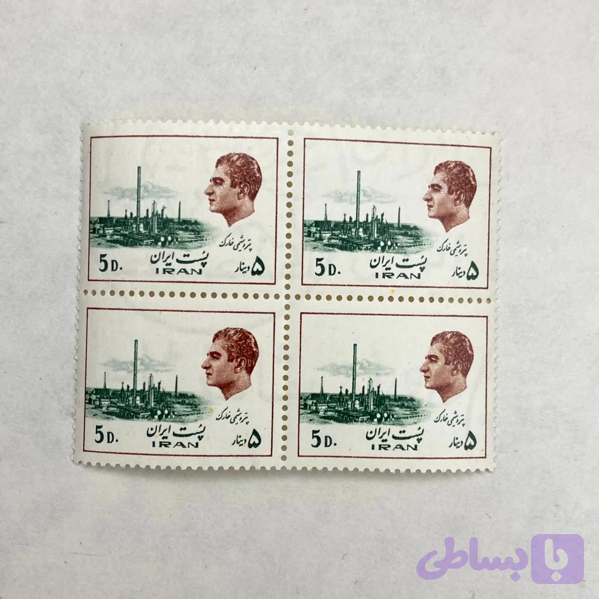بلوک تمبر پهلوی (7)