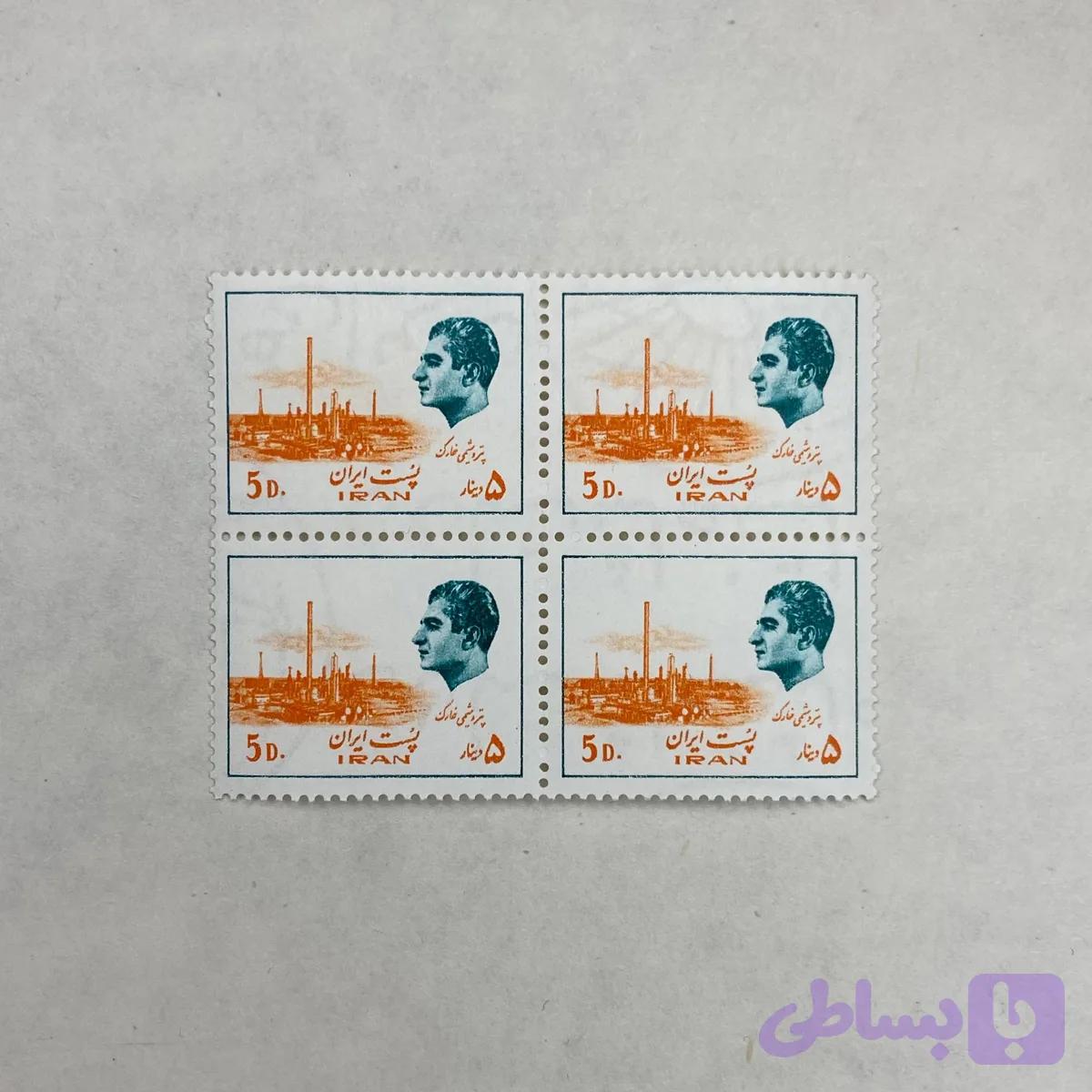 بلوک تمبر پهلوی (12)
