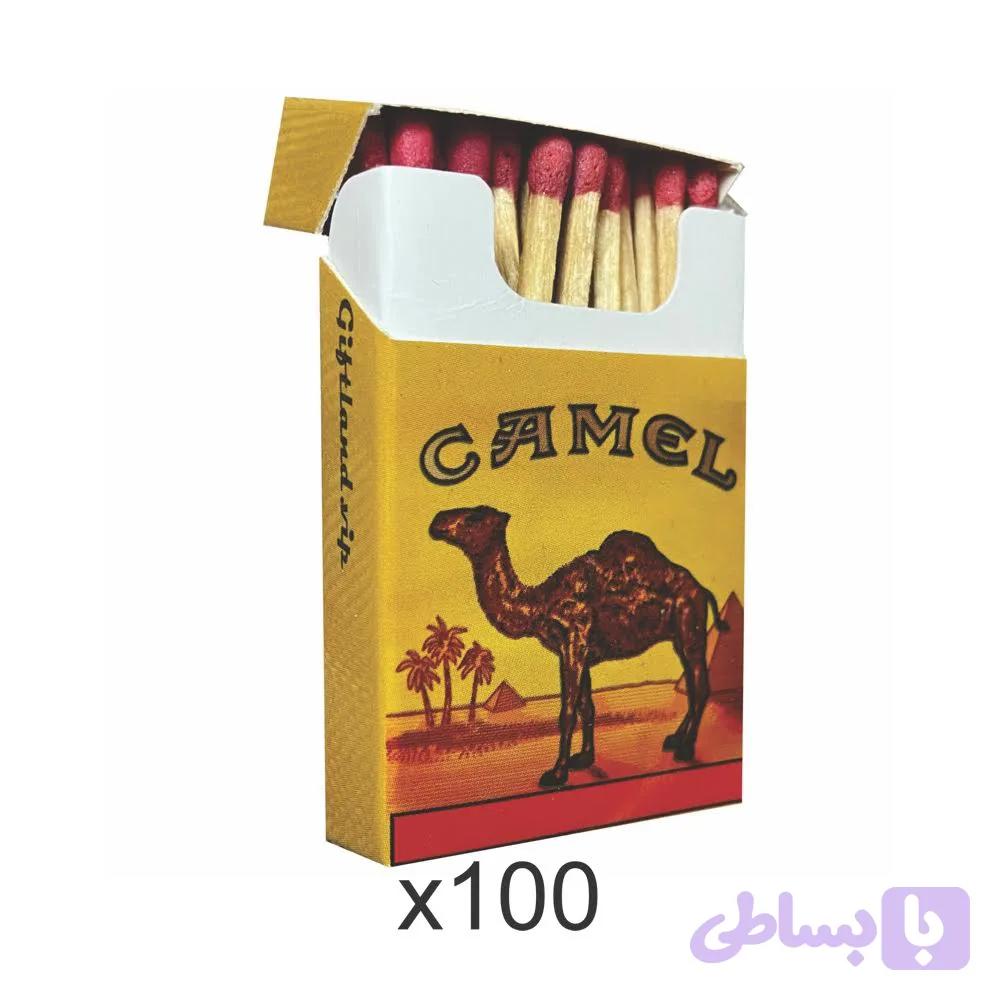 کبریت پاکتی کمل 100 عددی
