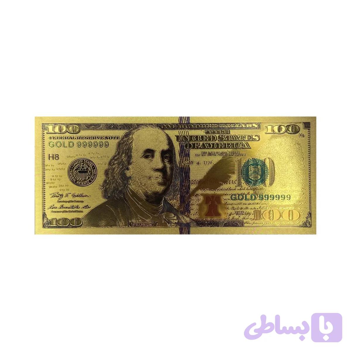 اسکناس دکوری 100 دلاری — تصویر 1