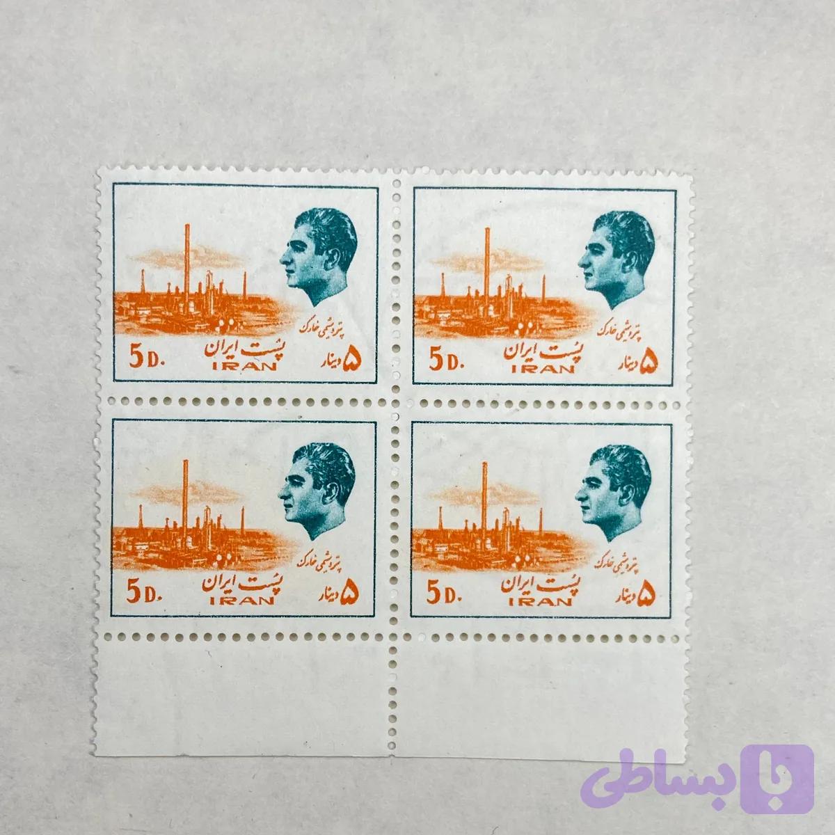 بلوک تمبر پهلوی (5)