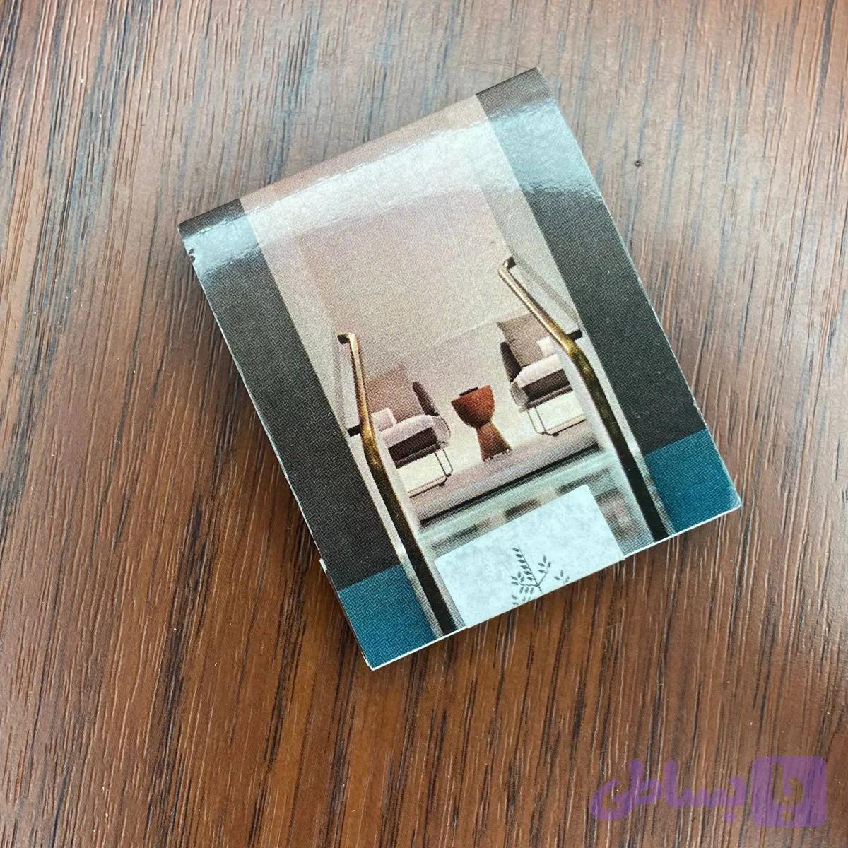 کبریت کتابی مدل مبل — تصویر 1