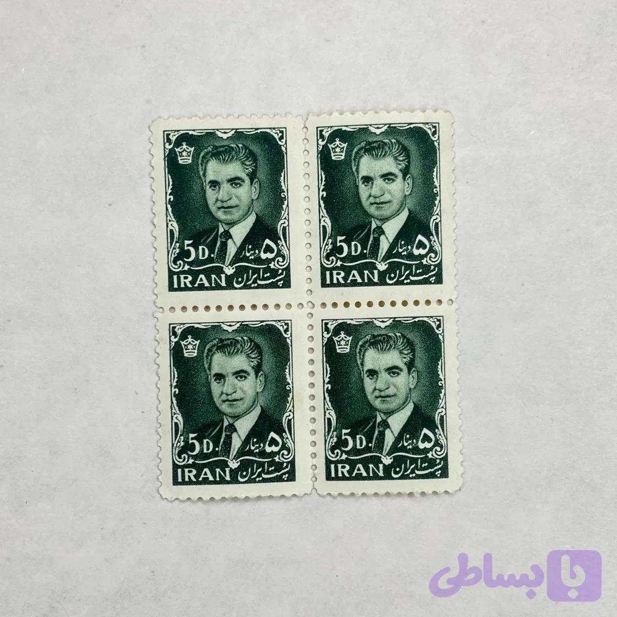 بلوک تمبر پهلوی (25)