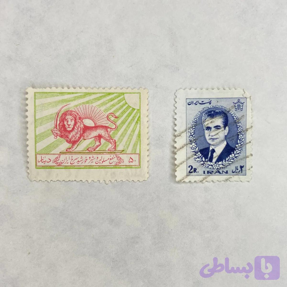 جفت تمبر پهلوی (41)