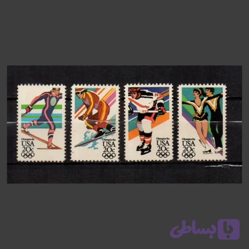 تمبر المپیک 1984 امریکا