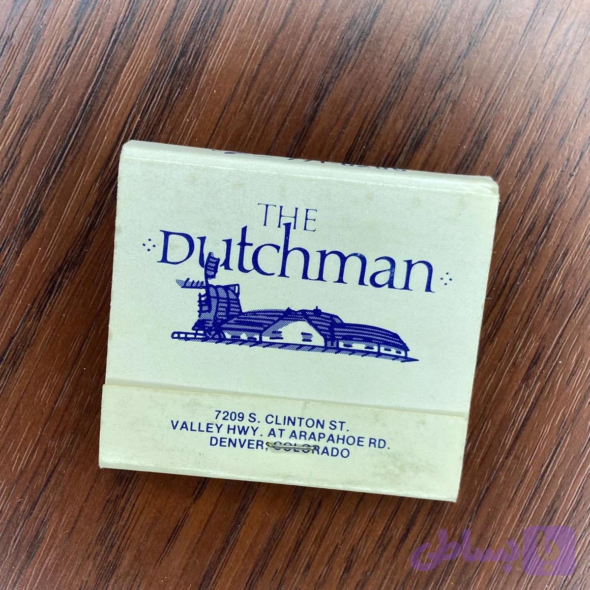 کبریت کتابی مدل DUTCHMAN — تصویر 1