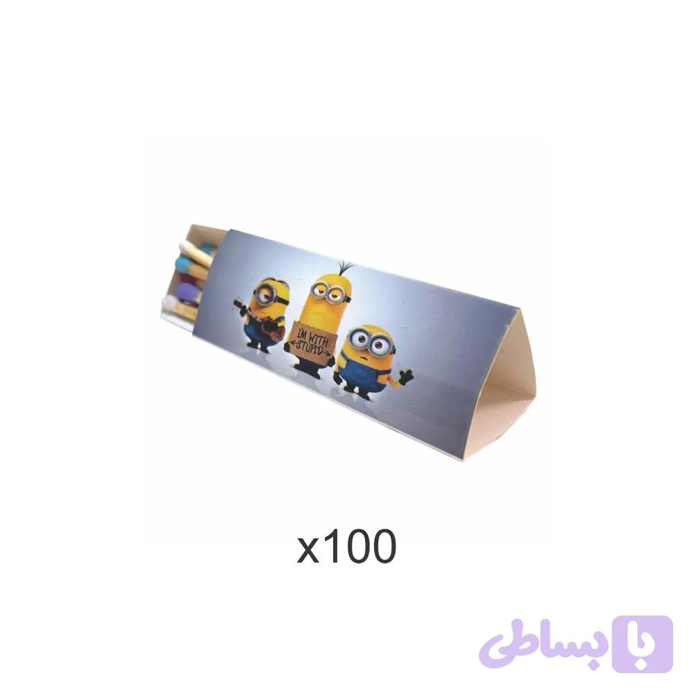 کبریت مینیون 100 عددی