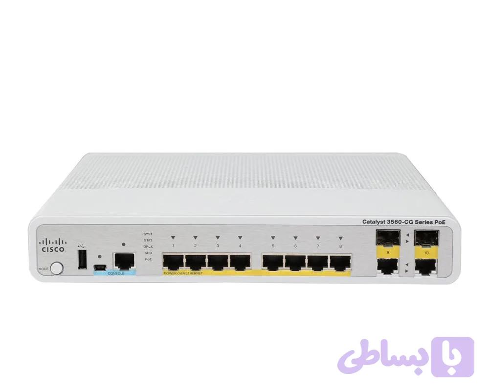 سوئیچ سیسکو مدل WS-C3560CG-8PC-S-استوک