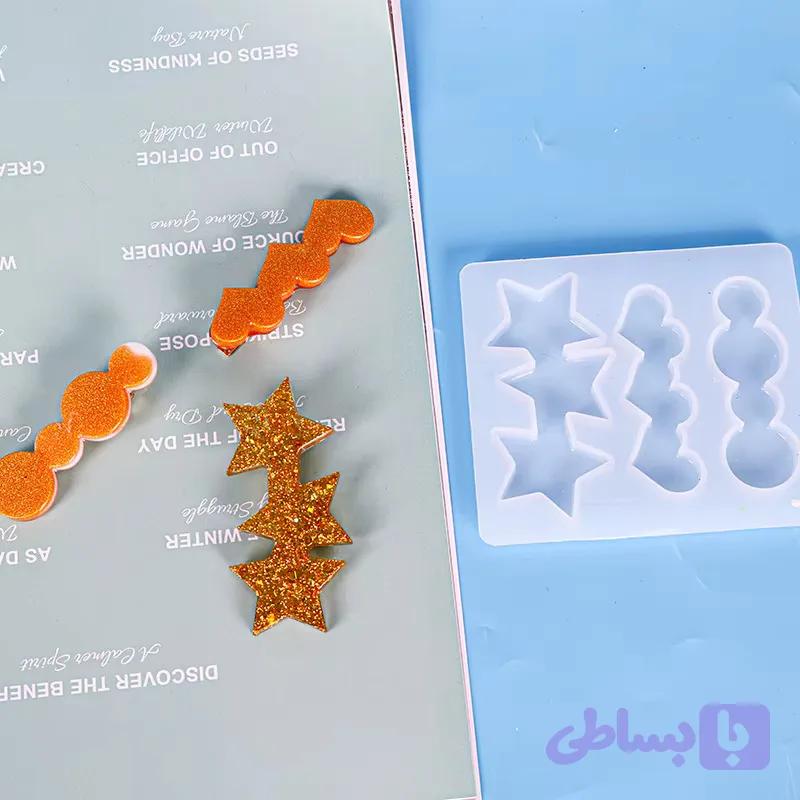 قالب سیلیکون گیره مو کد 327