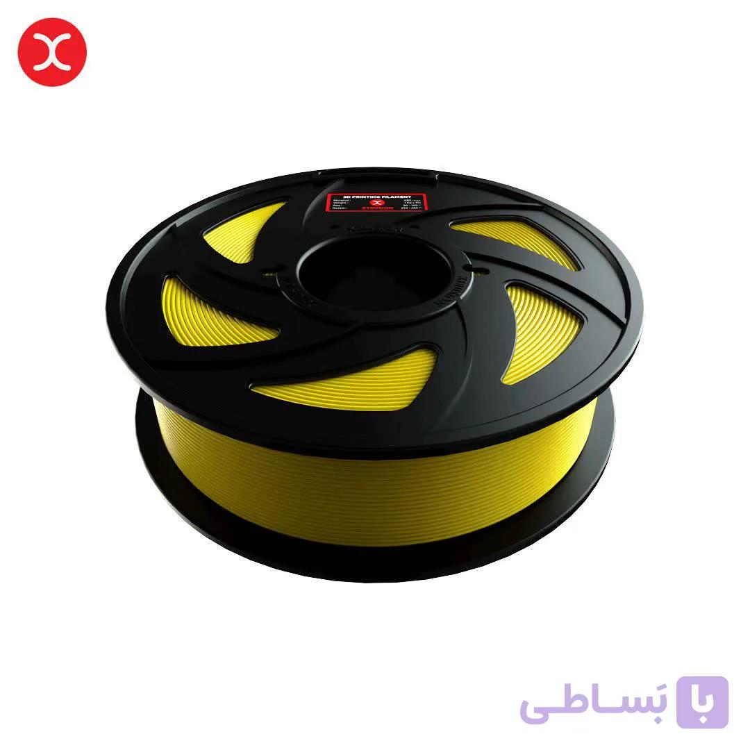 فیلامنت ABS پرمیوم رنگ زرد برند ایکستروژن–Yellow abs premium xtrusion — تصویر 1