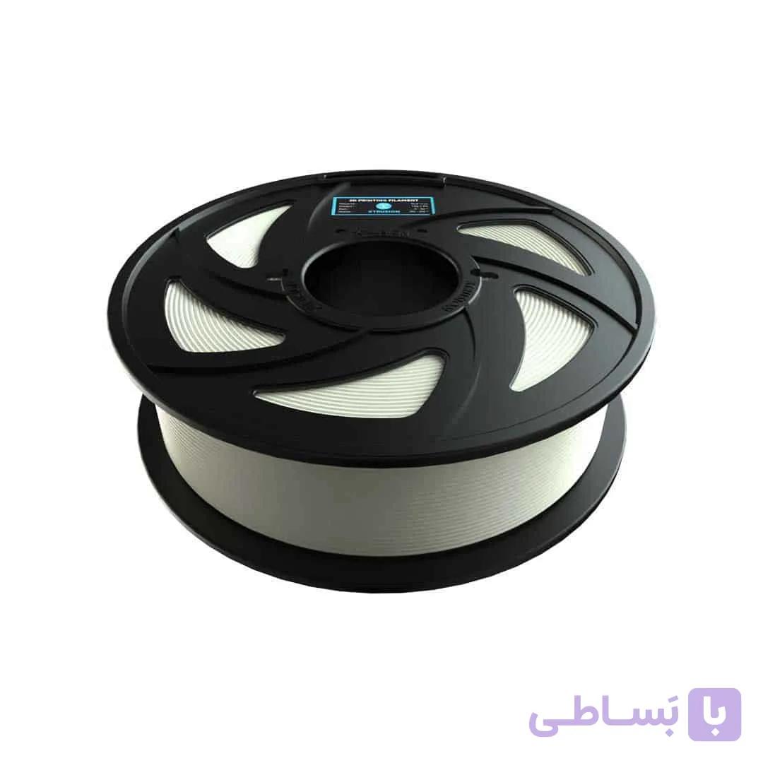 فیلامنت PLA+ رنگ نچرال برند ایکستروژن—natural +pla xtrusion — تصویر 1