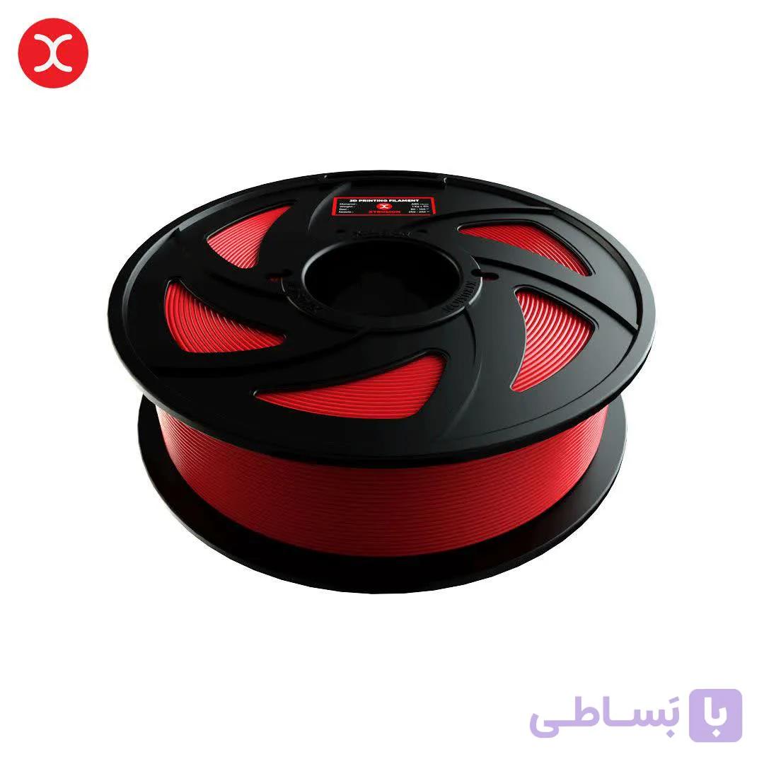 فیلامنت ABS پرمیوم رنگ قرمز برند ایکستروژن–RED abs premium xtrusion — تصویر 1