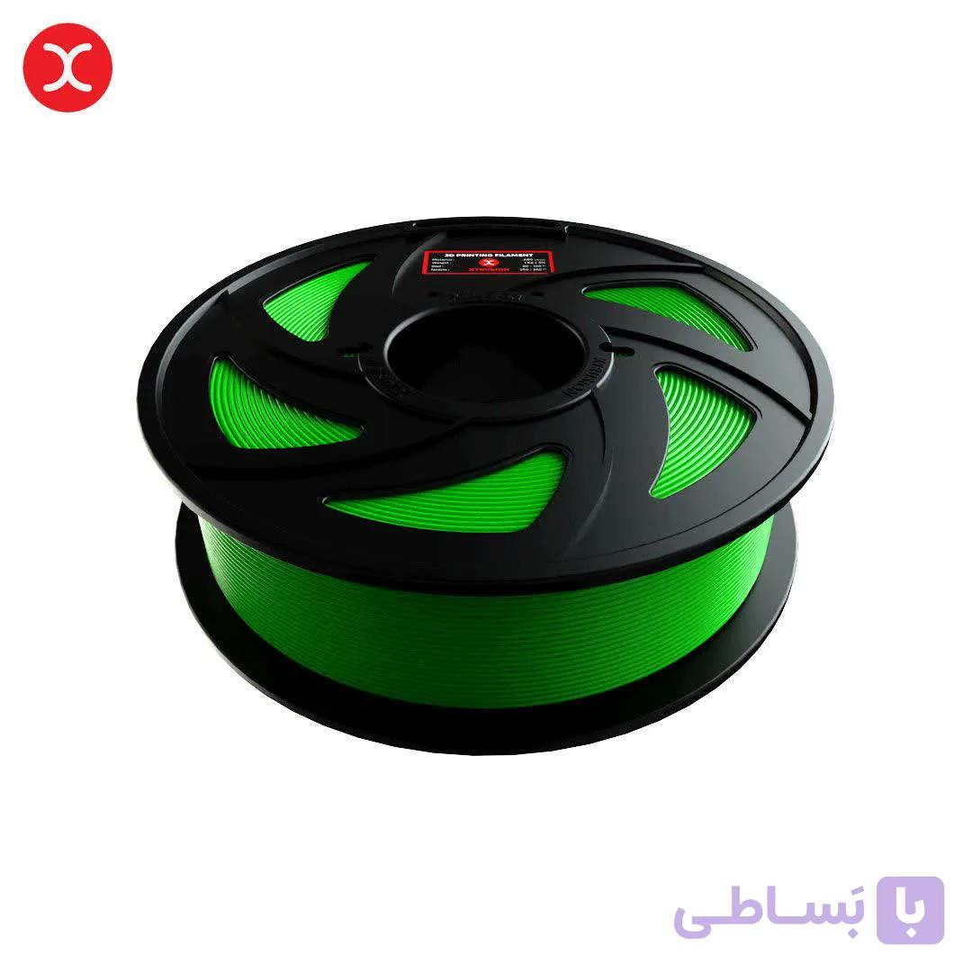 فیلامنت ABS پرمیوم رنگ سبز برند ایکستروژن–GRENN abs premium xtrusion — تصویر 1