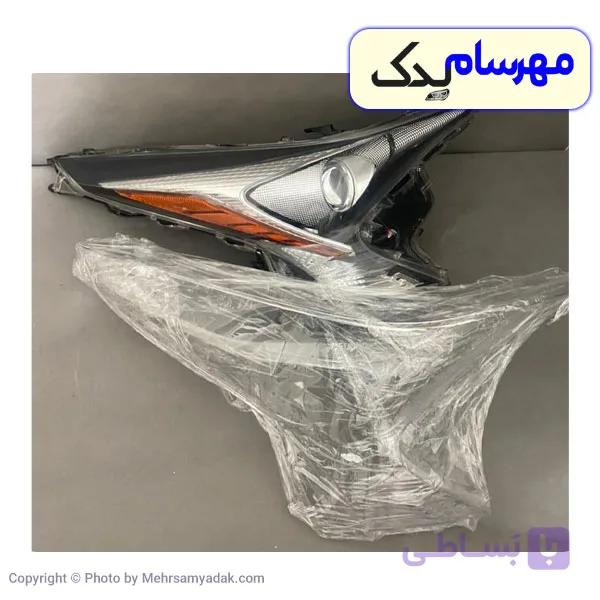 چراغ جلو و طلق چراغ تویوتا پریوس/CHR مدل ۲۰۱۵ تا ۲۰۱۸ چپ و راست