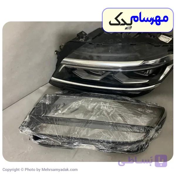 چراغ جلو و طلق چراغ تیگوان مدل ۲۰۱۷ چپ و راست