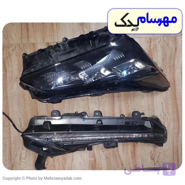 چراغ جلو و طلق چراغ و جلو پنجره لکسوس NX نایکی مدل ۲۰۱۷ چپ و راست