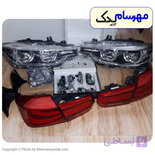 چراغ جلو خطر عقب BMW 328i (f30) مدل ۲۰۱۲ تا ۲۰۱۸ چپ و راست
