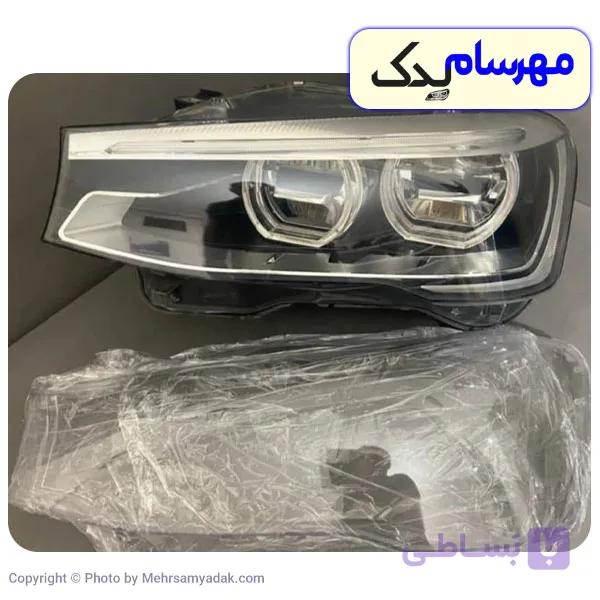 چراغ جلو و طلق چراغ bmw X4/X3 مدل ۲۰۰۷ تا ۲۰۱۷