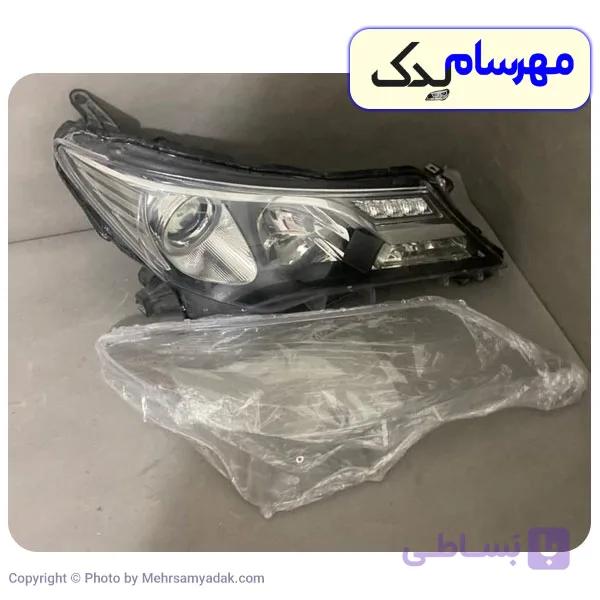 چراغ جلو و طلق چراغ تویوتا رافور مدل ۲۰۱۴ تا ۲۰۱۷ چپ و راست