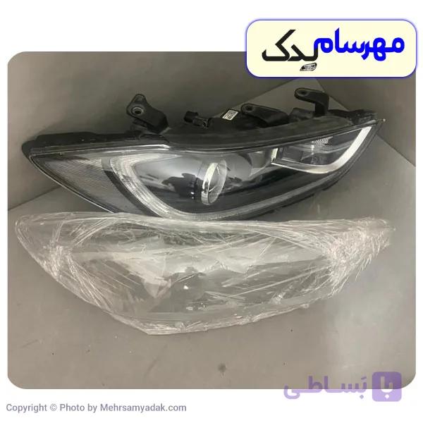 چراغ جلو و طلق چراغ النترا مدل ۲۰۱۷ چپ و راست