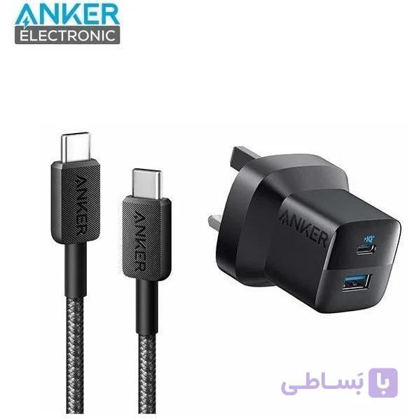 شارژر 33وات مدل B2331K11 انکر /ANKER compact 33w dual-device charger