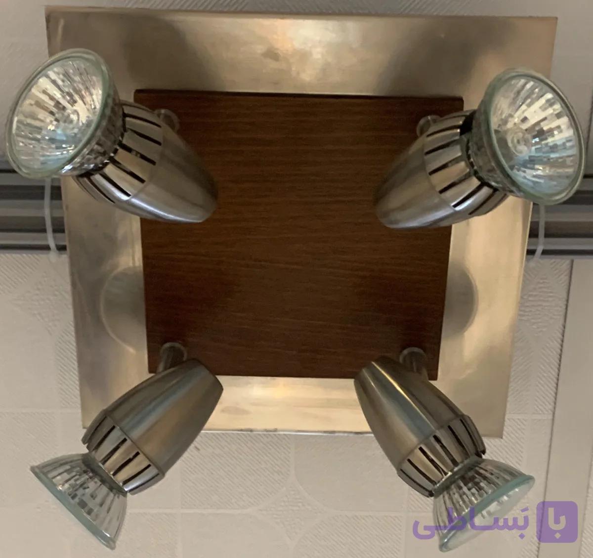 چراغ سقفی چهارگوش Massive کد 55214/70/10 — تصویر 1