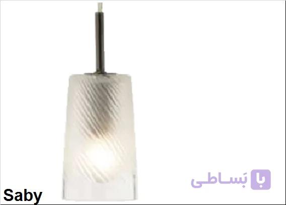 چراغ آویز تک شاخه MLG مدل 103013 — تصویر 1