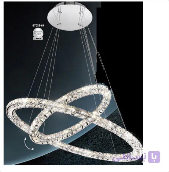 لوستر آویز حلقه ای مدل 64-67038 — تصویر 1