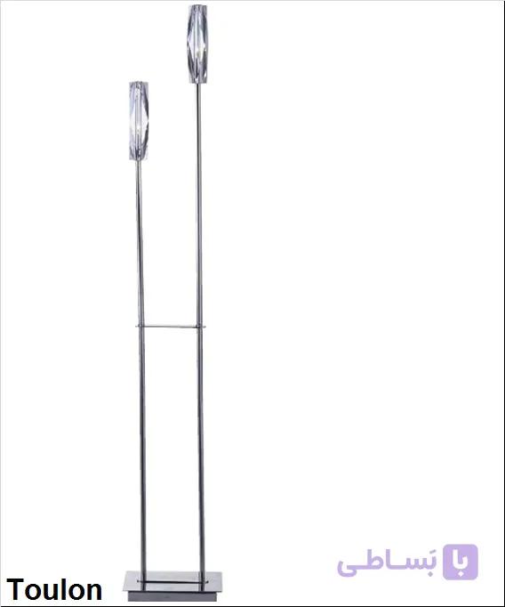 آباژور ایستاده دو شعله MLG کد 200221 — تصویر 1