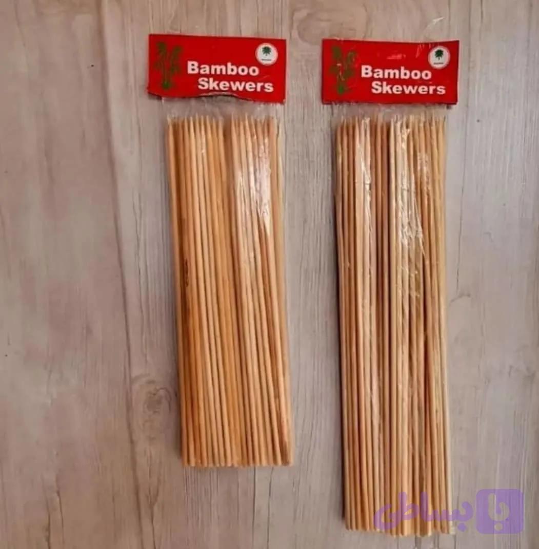 سیخ چوبی ضخیم ۲۵ سانت
