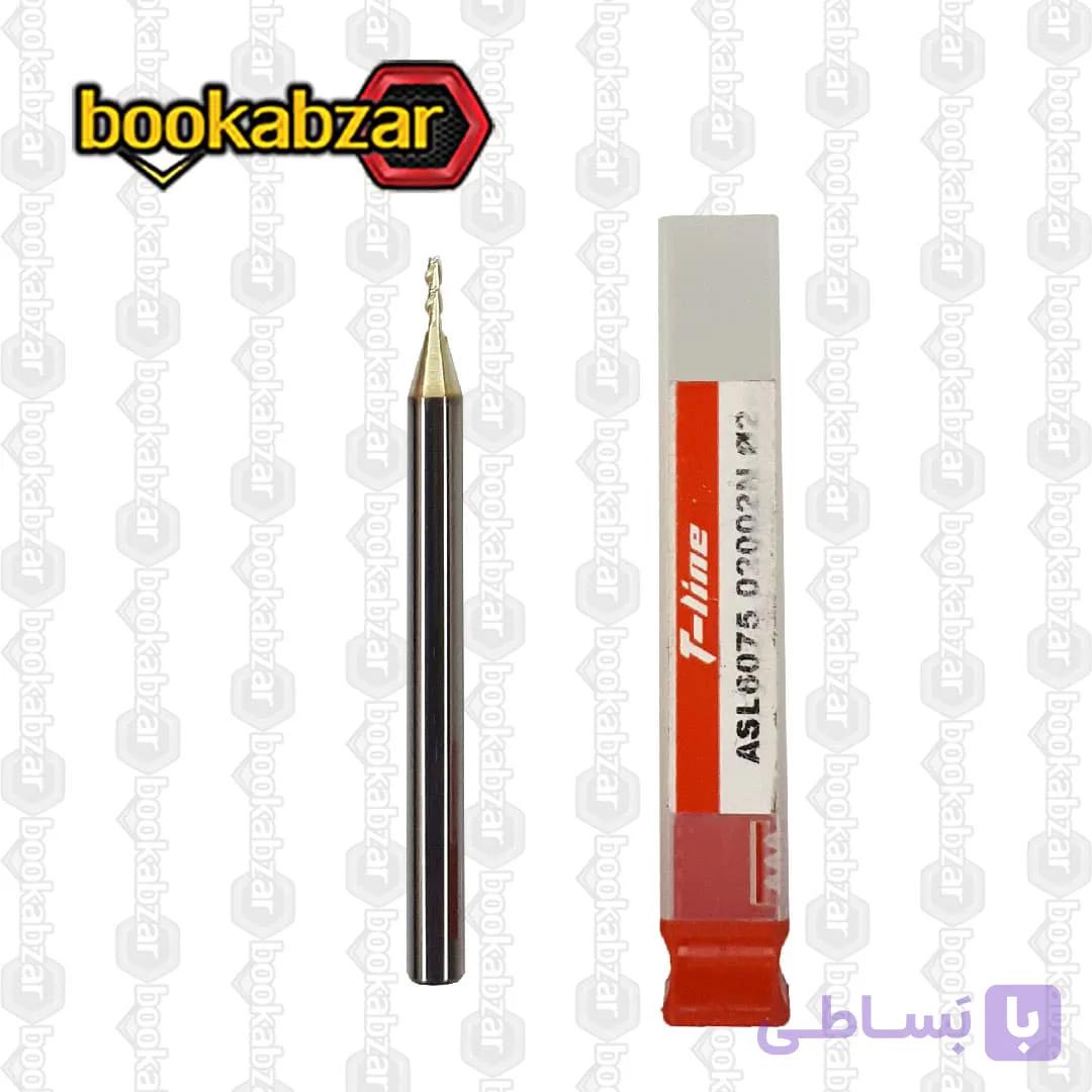 فرز الماس سرتخت قطر 2 طول 75 کارگیر 7 دنباله 6 دو پر T-line