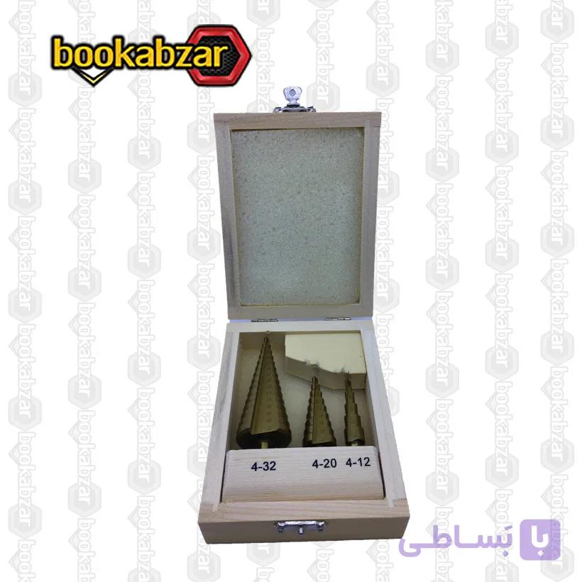مته کاجی مستقیم مجموعه 3 عددی - بوک ابزار