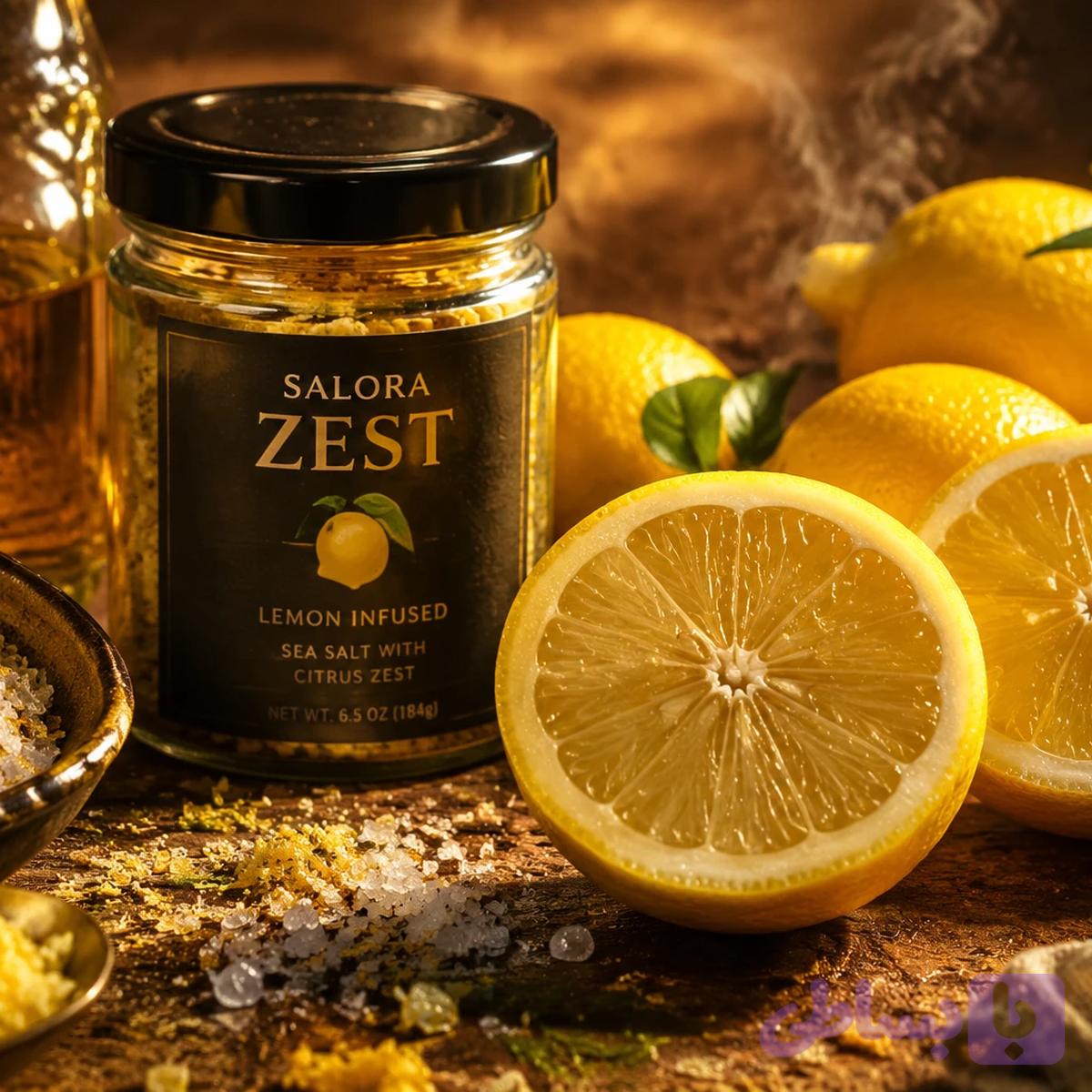 نمک طعم دهنده لیمویی Salora Zest ویژه سارینا ماسالا — تصویر 1
