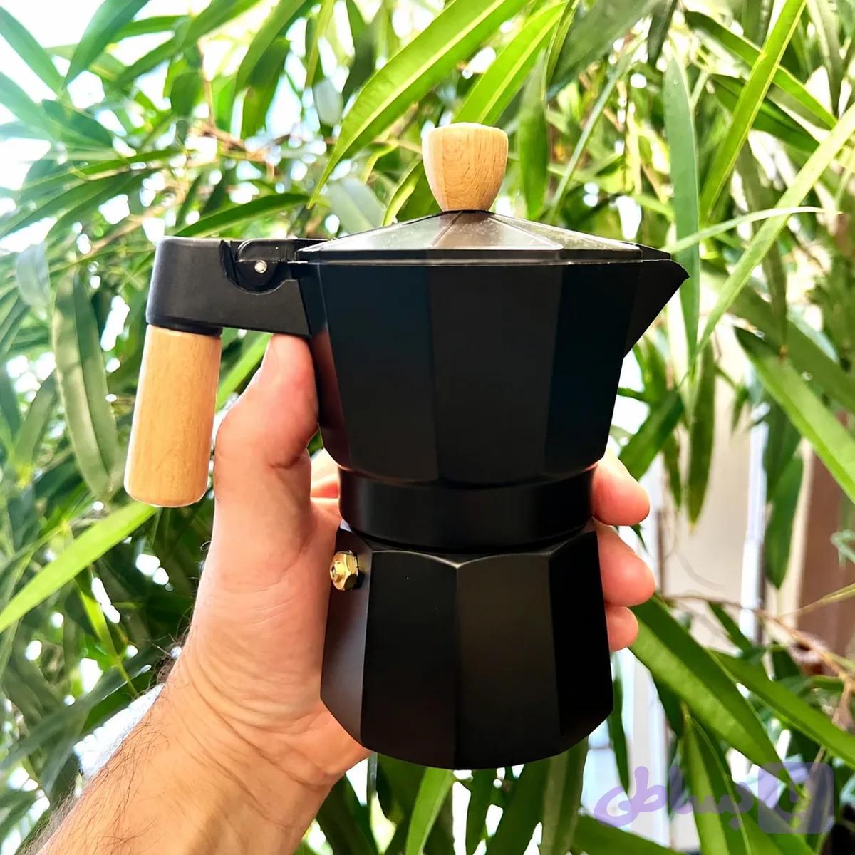 قهوه ساز موکاپات، Pensray Cafetera 3 Cup, Italian Style تجربه اصیل اسپرسو در خانه و سفر — تصویر 1