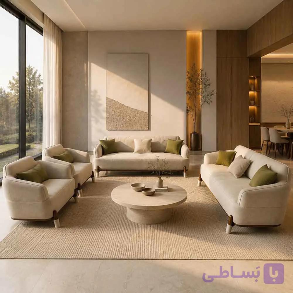 مبل راحتی هشت نفره نگاه — تصویر 1