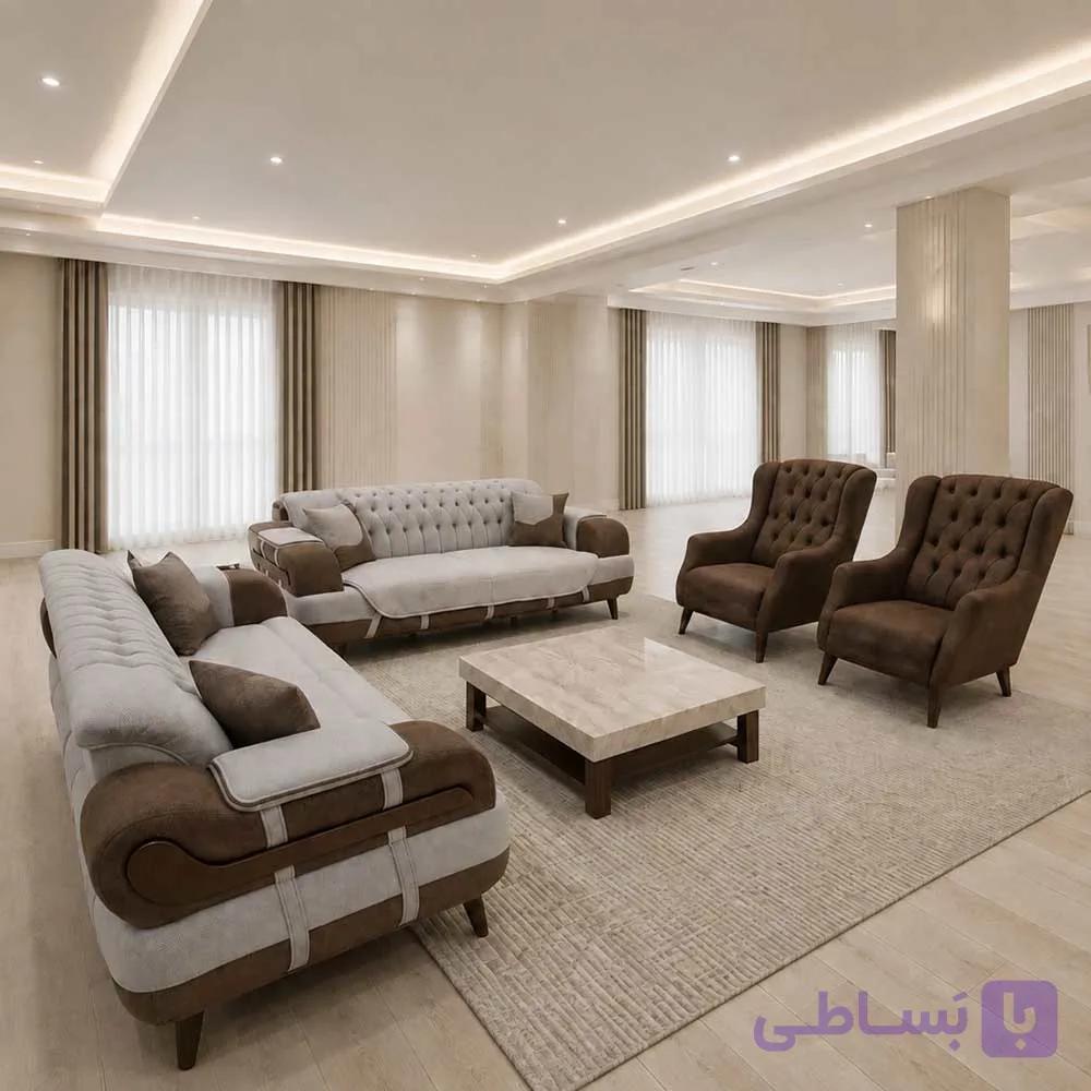 مبل راحتی هشت نفره آنیتا — تصویر 1