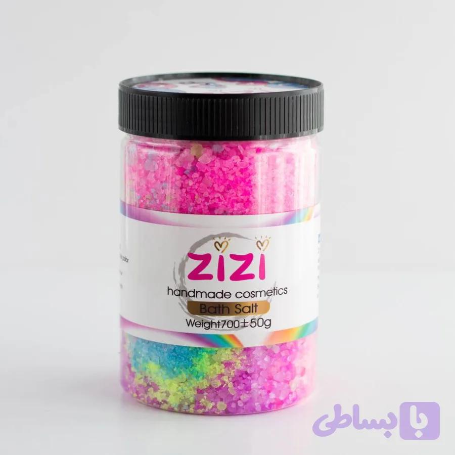 نمک حمام و پدیکور طرح یونیکورن با رایحه خاص زی زی 700گرم