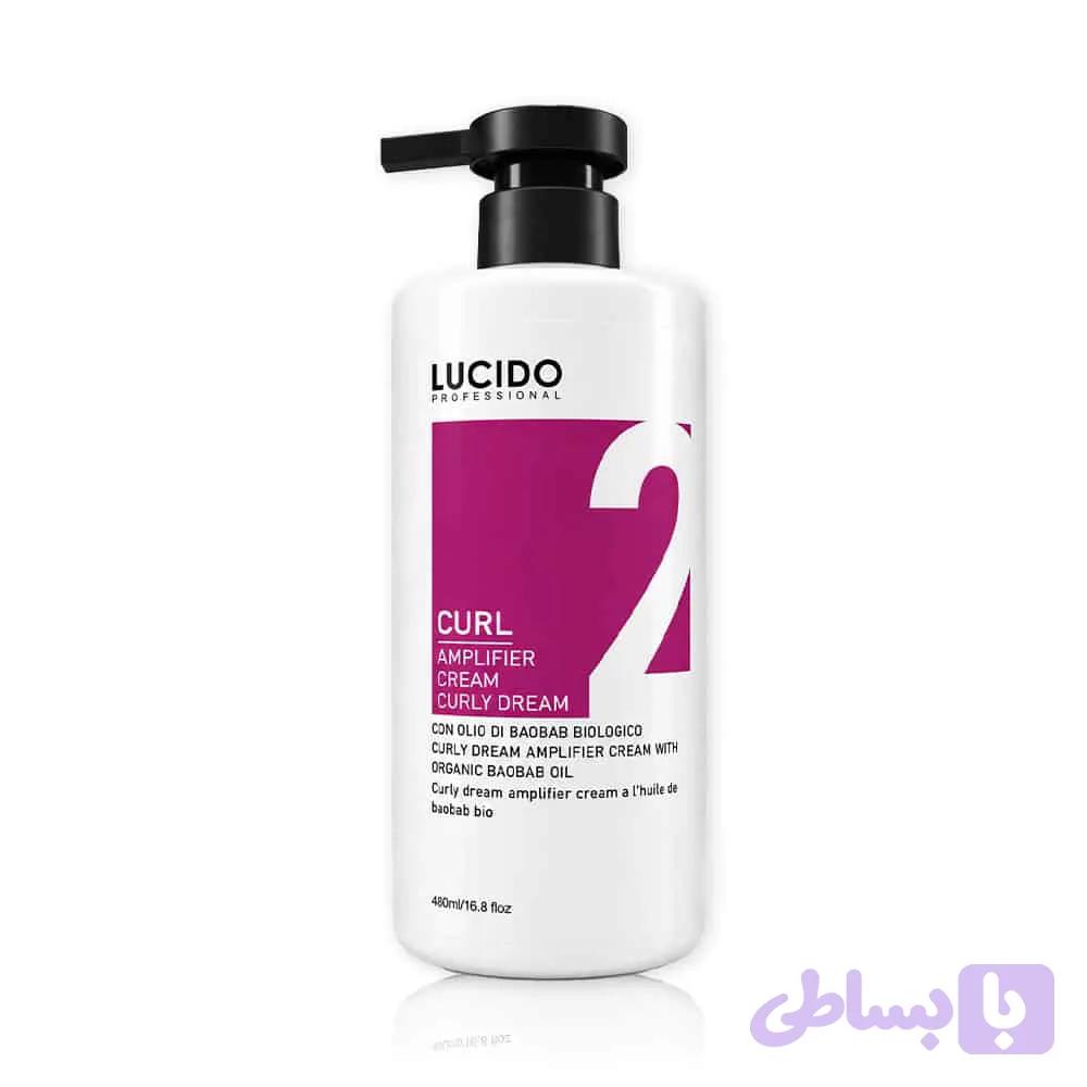 کرم موی فر لوچیدو مدل Curly Dream حجم ۴۸۰ میل | Lucido Professional