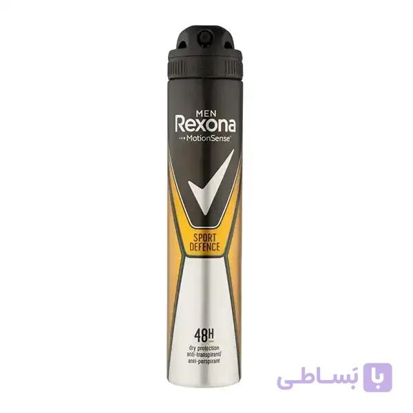 اسپری مردانه رکسونا Sport Defence حجم 200 میل – 48 ساعته