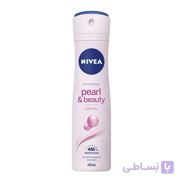 اسپری ضد تعریق زنانه نیوآ Pearl & Beauty حجم 150 میل