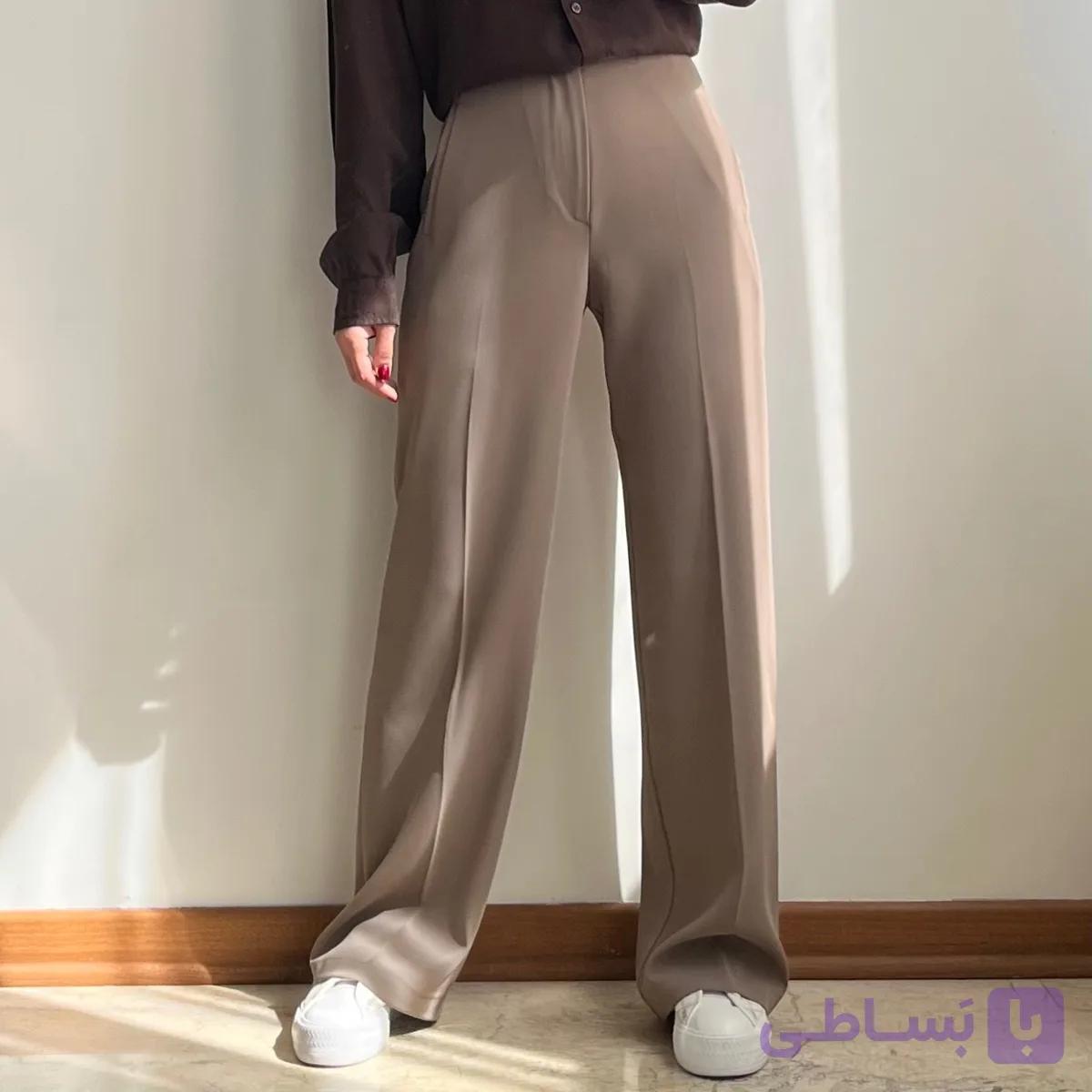 شلوار کرپ Earthy میلانو — تصویر 1