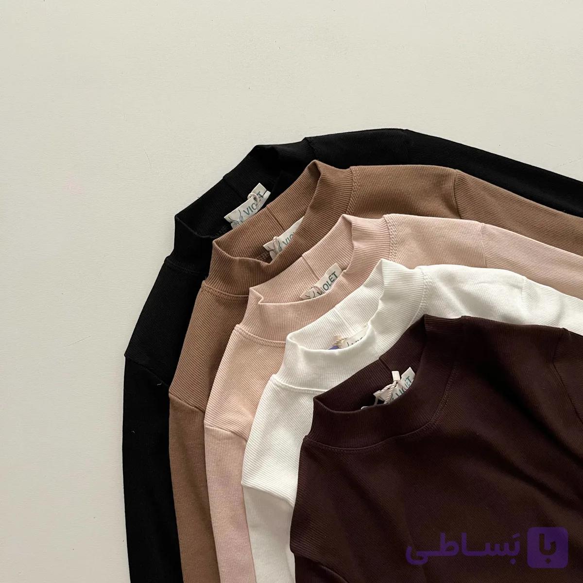 بلوز یقه ایستاده ویولا — تصویر 1