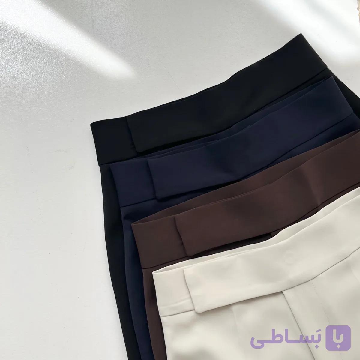 شلوار بگ کرپ فلای — تصویر 1