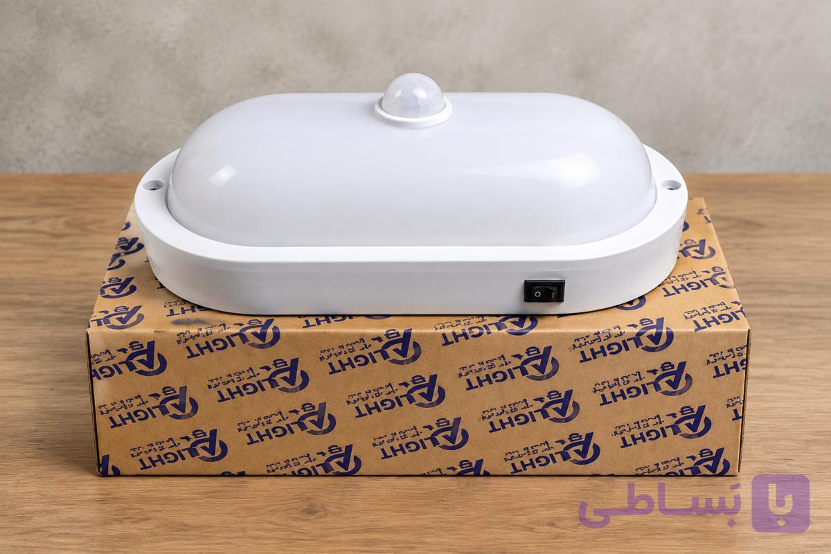 چراغ اضطراری سنسوردار 30 LED رویا نور (مدل دو باتری 18650) — تصویر 1