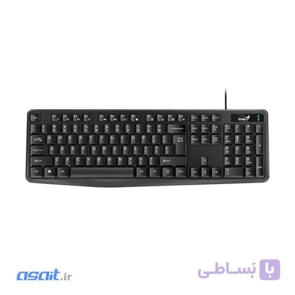 کیبورد با سیم جنیوس مدل KB 117 — تصویر 1