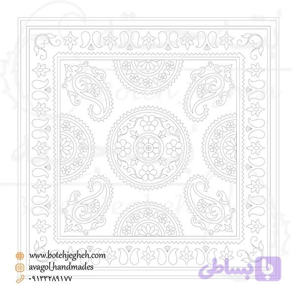 شال پته چهار بته پیچک